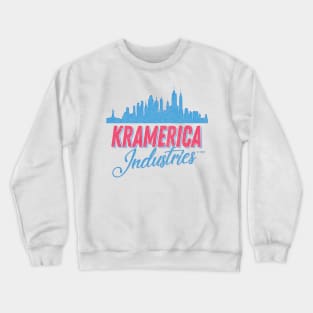 Kramerica Industries - Faded 90s Style Logo Design Crewneck Sweatshirt